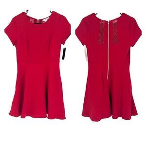 NWT Speechless Red‎ lace Cocktail Event Dress Small